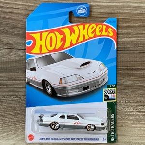 Hot Wheels Matt Debbie Hay's 1988 Pro Street Ford Thunderbird Hotwheels New 2023